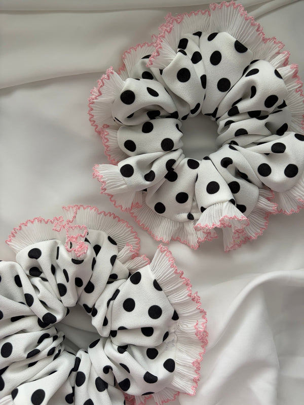 Dotty Bloom Scrunchie