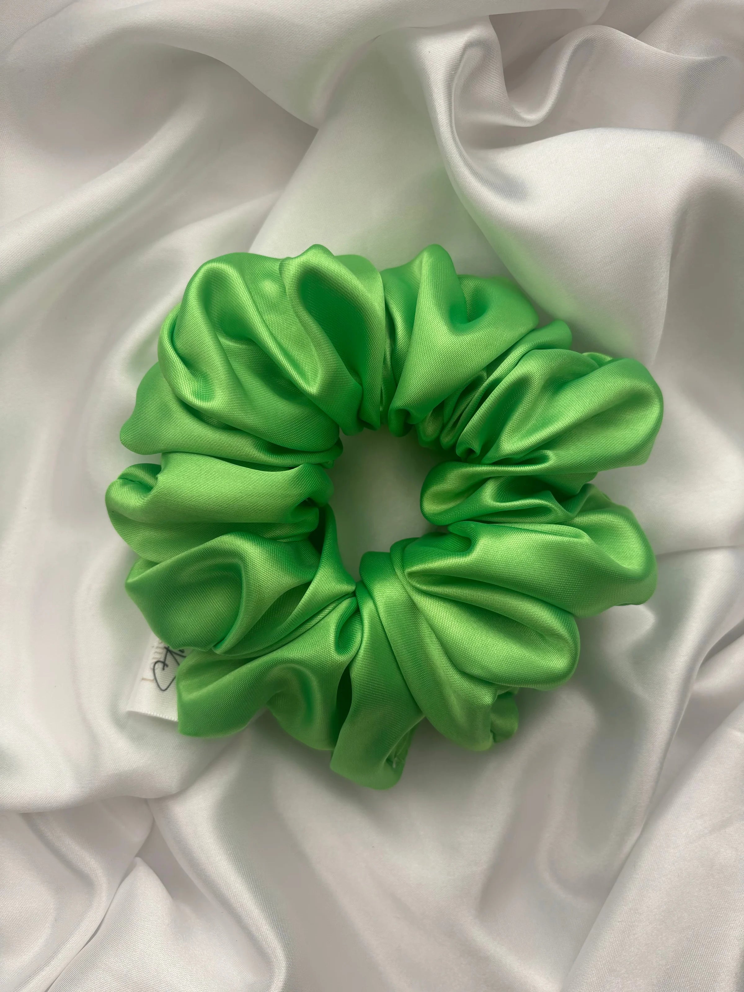 Neon Green Scrunchie
