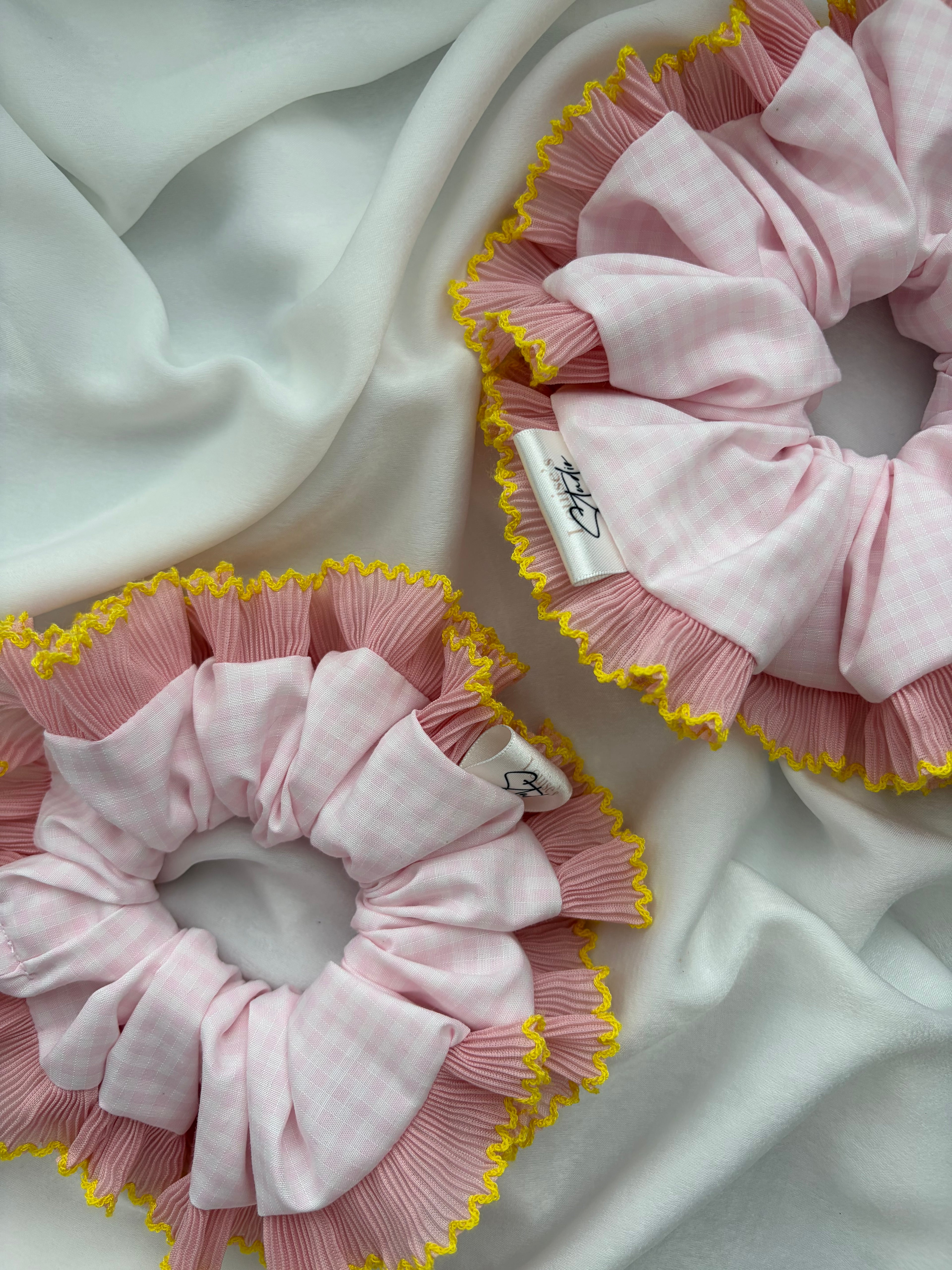 Lemonade Rose Scrunchie