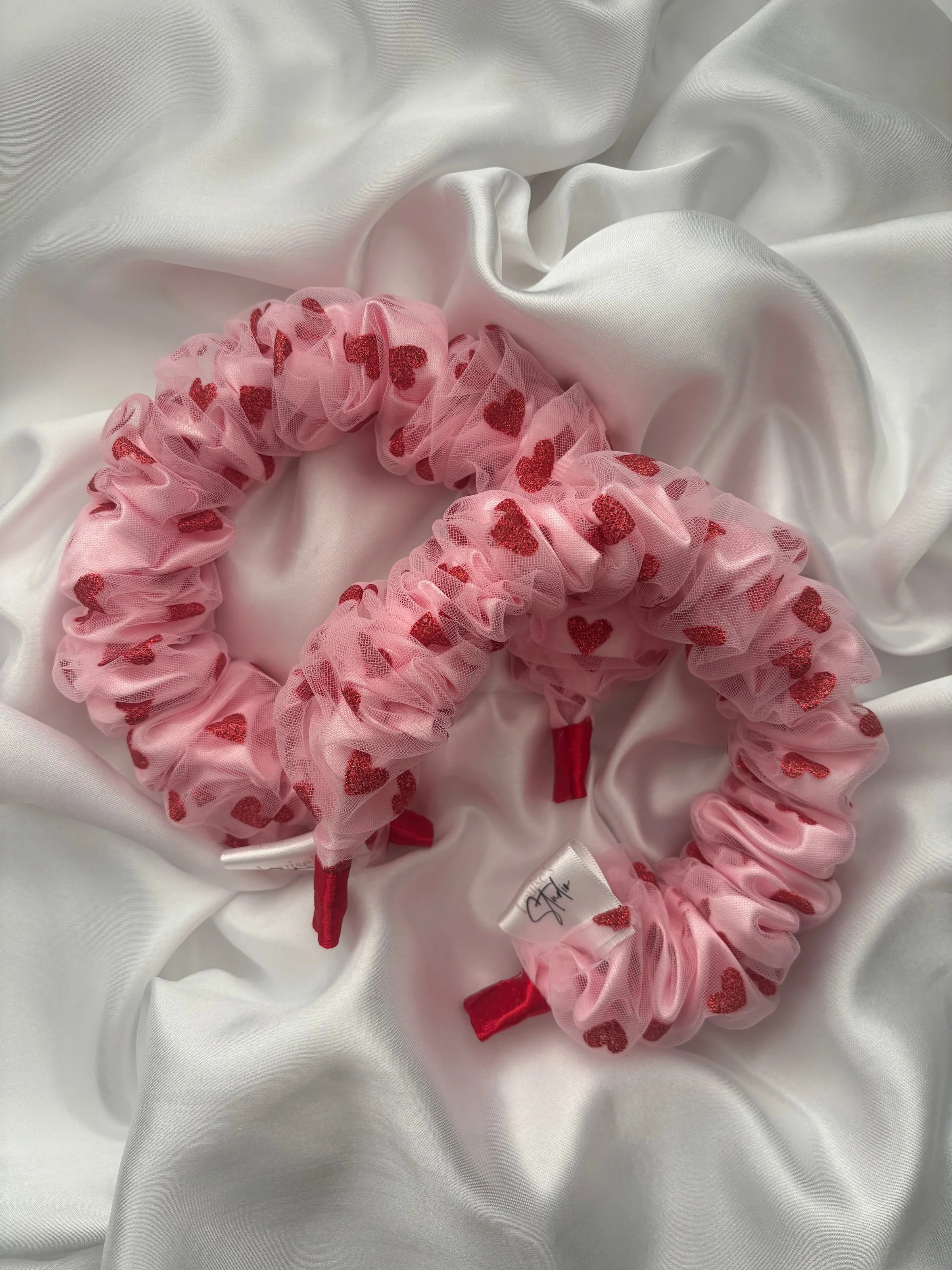 Baby Pink Heart Headband