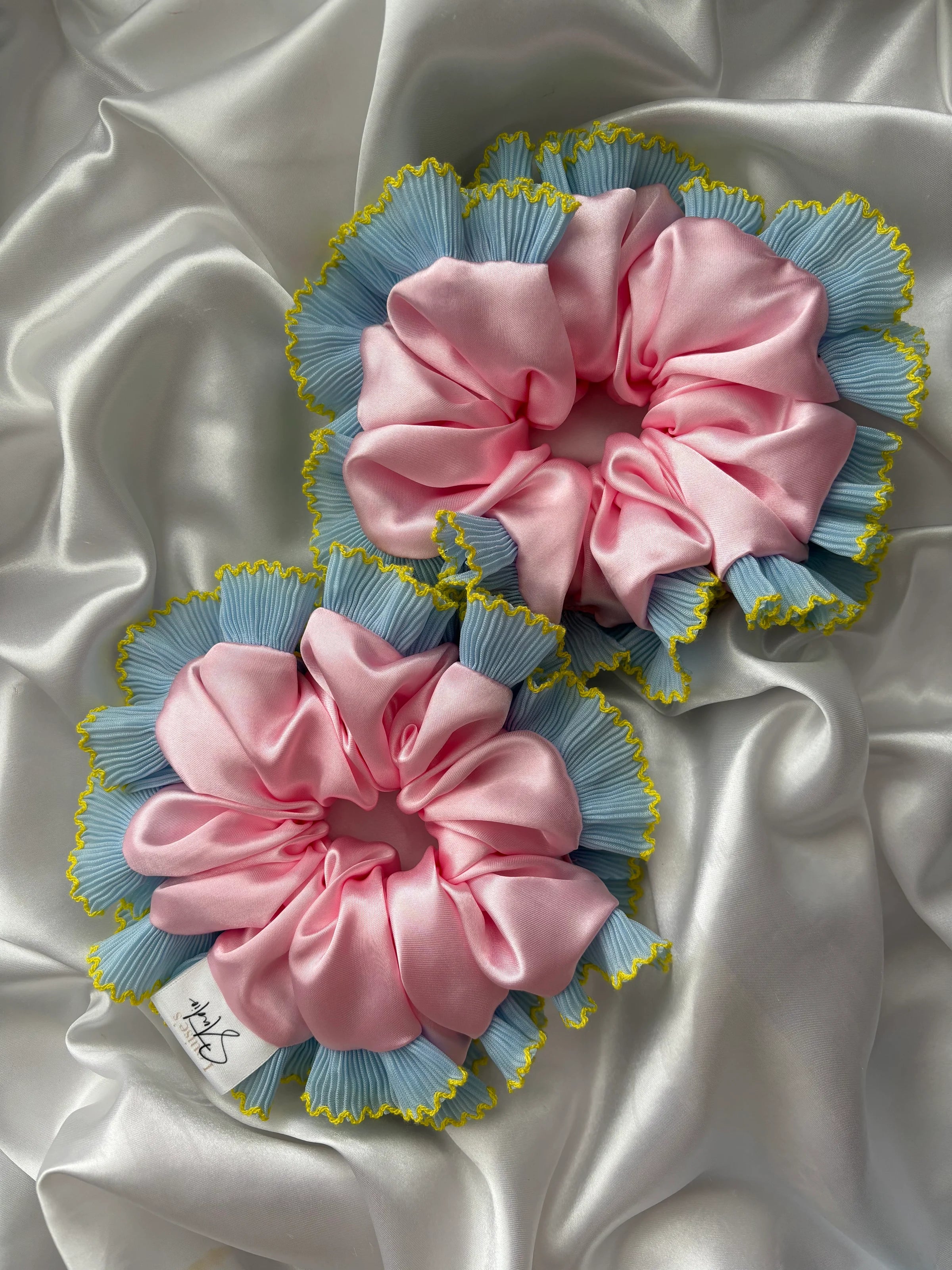 Birthday Cake Scrunchie