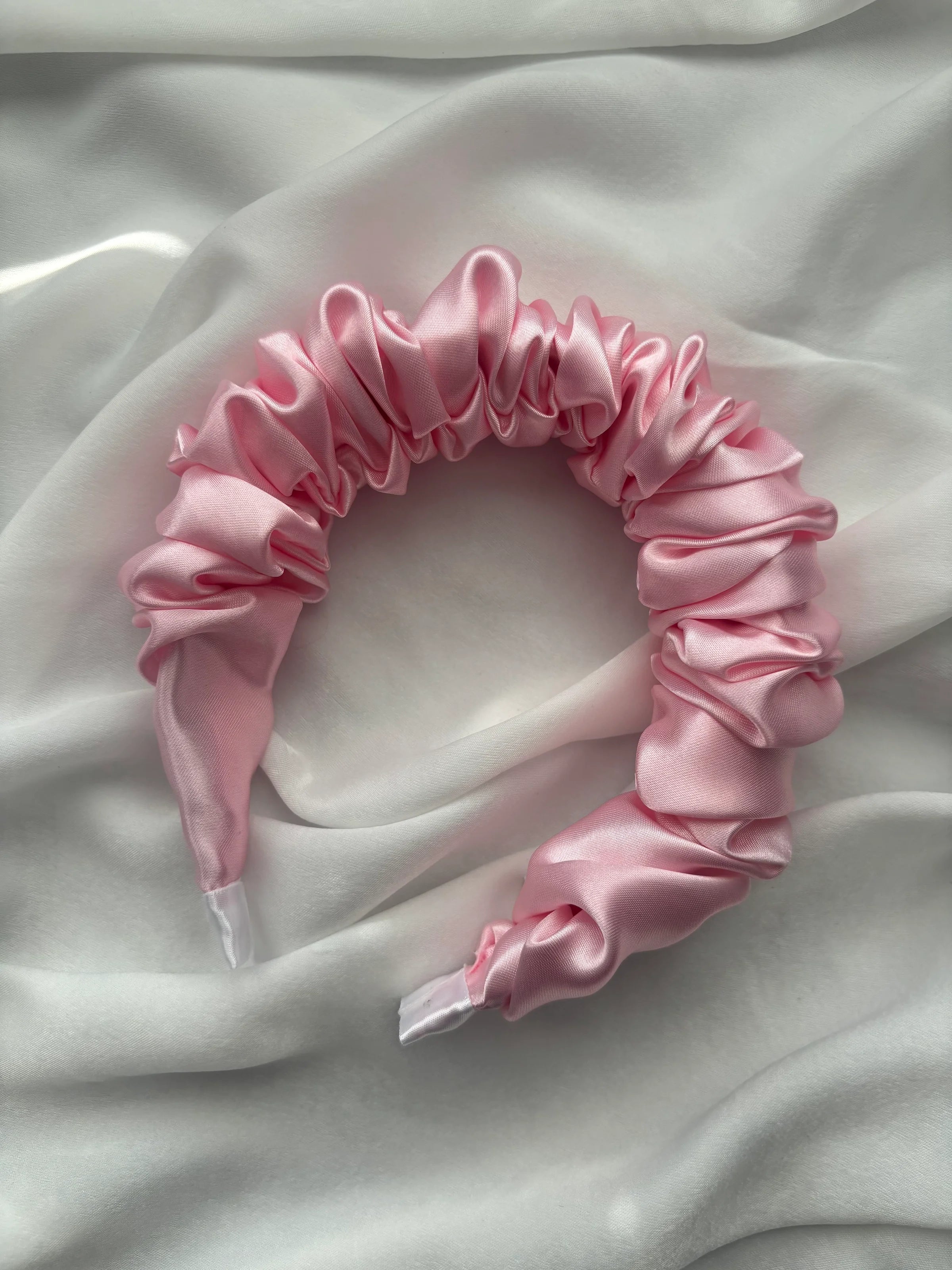 Light pink Scrunchie headband