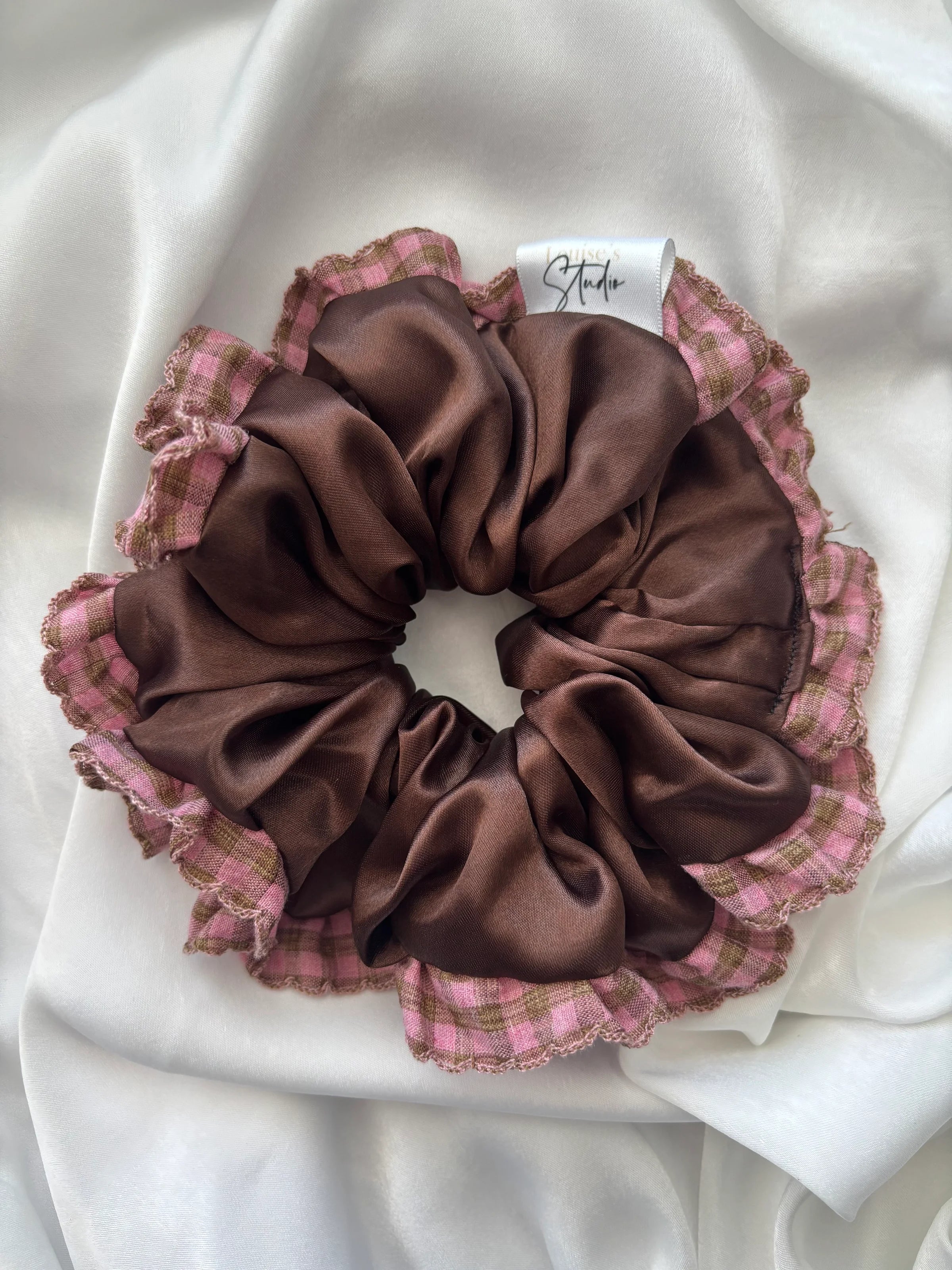 Chocolate Kiss Scrunchie