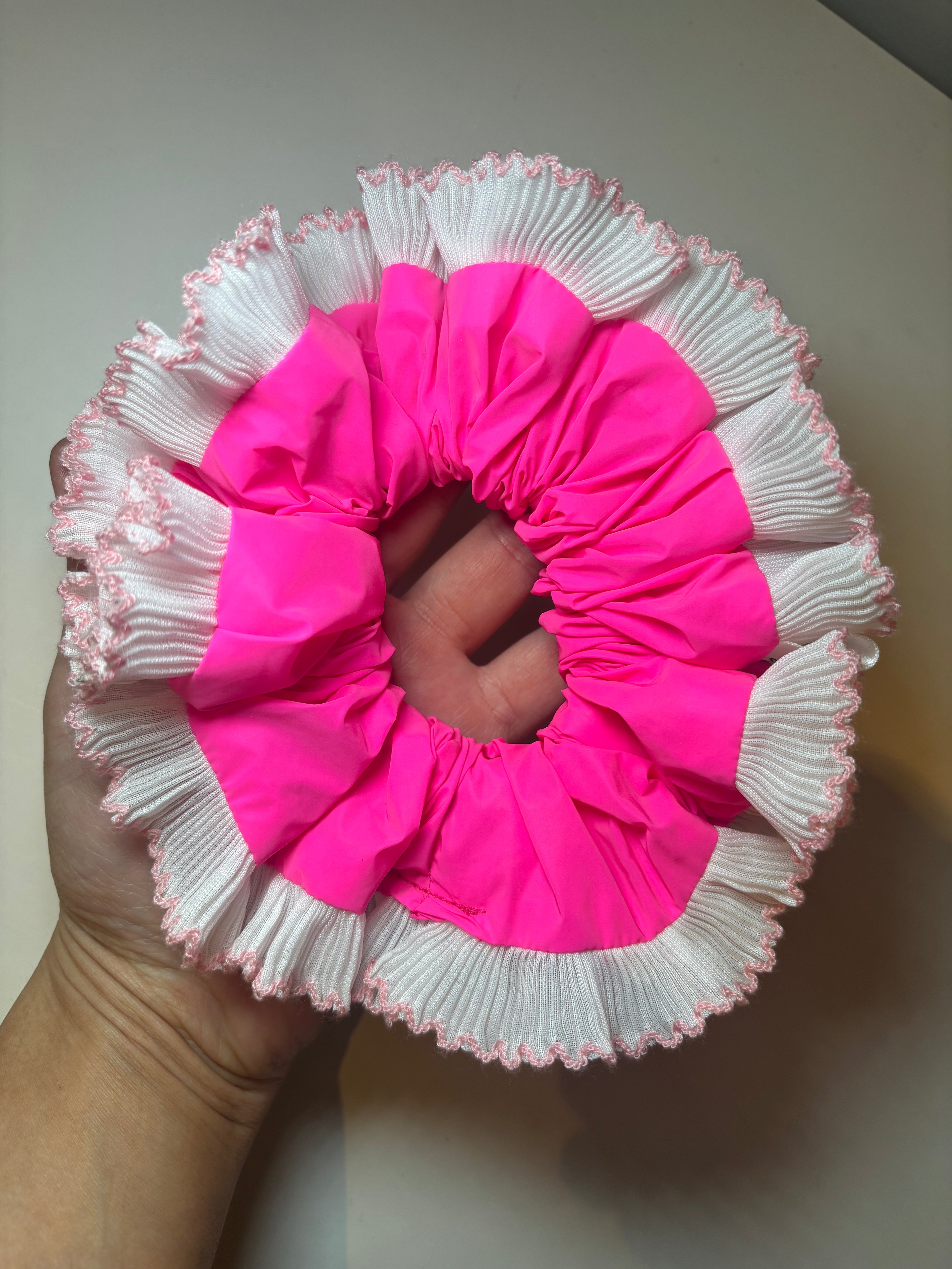 Flamingo Disco Scrunchie
