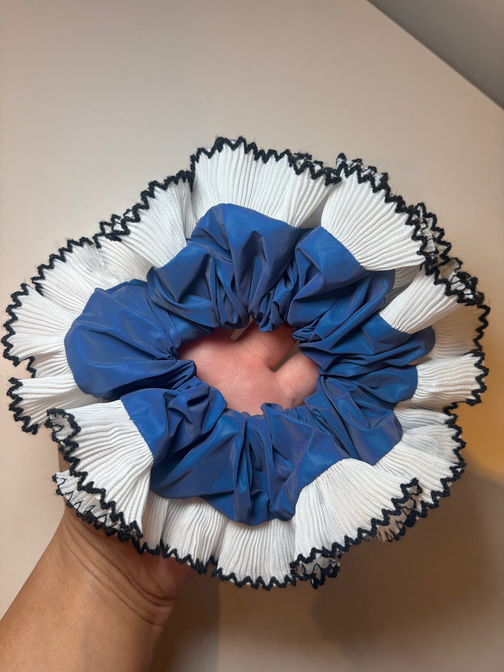 Electric Blue Scrunchie