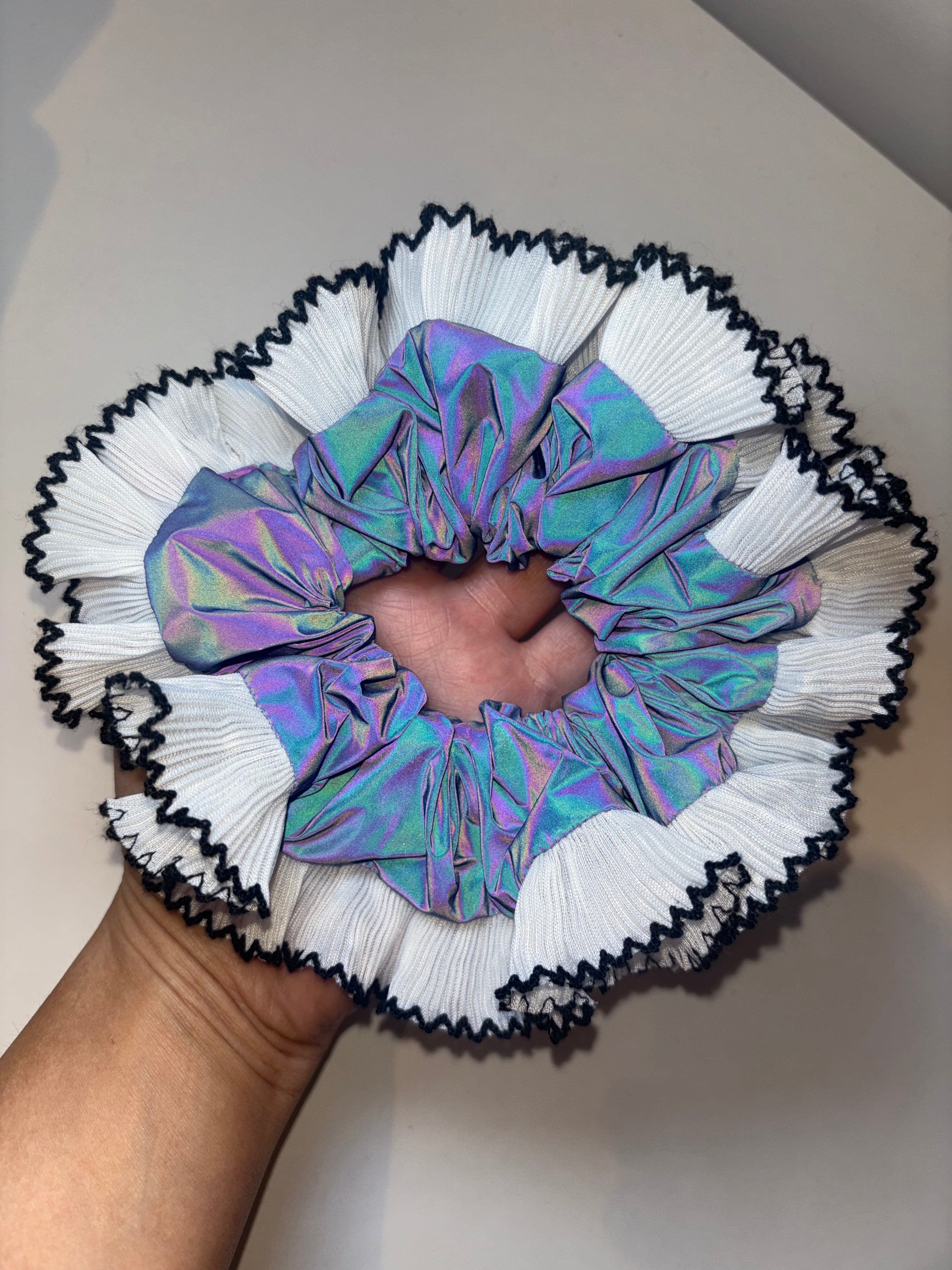 Electric Blue Scrunchie